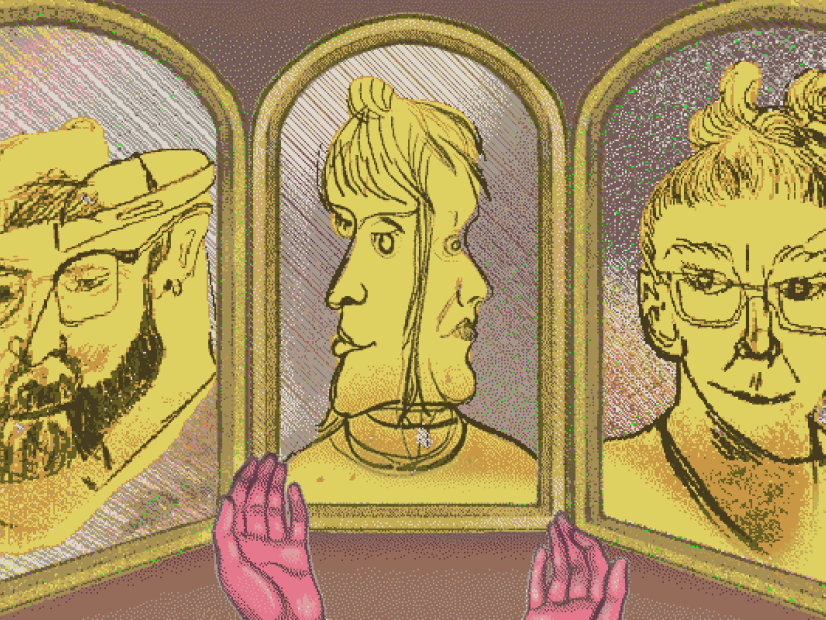 Three Way Mirror